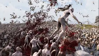800 000 Chunk Norris VS 900 000 Standard Zombie - Ultimate Epic Battle Simulator 2 UEBS 2
