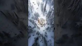 Massive Moose Skeleton Found Frozen Upright in Alaska