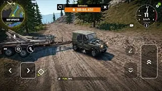 Car game video - 4*4 Offroading car game - (Car wala game ) - Heavy mud car game 