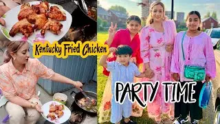 ❗️Making Fried ChickenWings🔥Going to Party🥳Making Tea Masala ..!