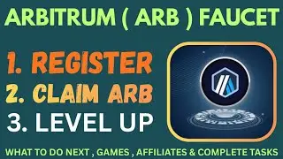 CRYPTO FAUCET Part 2: ARBITRUM (ARB) Access Tutorial &ndash; How to Sign Up & Boost 