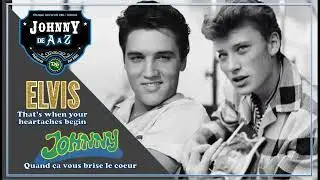 Johnny Hallyday & Elvis Presley - Quand ca vous brise le coeur - That's when your heartaches begin
