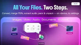 Best Way to Convert Files on Mac in 2 Clicks &ndash; PDFs, Images, Video, Audio, Archives