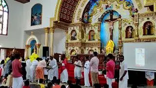 Catechism Class 1 admission 2023-24 St.Sebastians church Annanad welcome Jesus kids