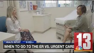 Severity of symptoms dictates choice of ER or urgent care
