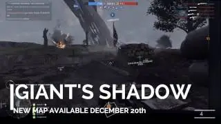 Giant's Shadow Gameplay Battlefield 1 New Map Preview (Watch in 4K)