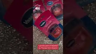 Vaseline Lip Therapy from Amazon #vaselineliptherapy #lipbalm #skincareroutine
