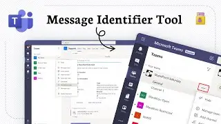 How to get chat id microsoft teams (Message Key)