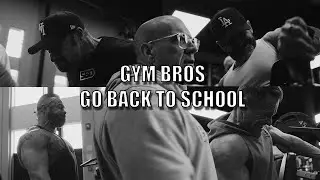 GYM BROS go back to school @ Iron Lore Gym - Back training with Aaron