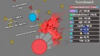 Diep.io 1.6 Million with the Penta Shot AGAIN!