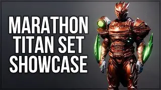 Marathon Titan Set Showcase! - Bungie 30th Anniversary Ornaments