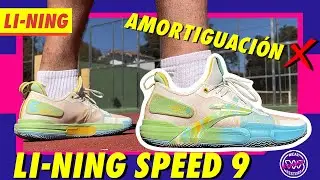 C&oacute;mo MEJORAR Cualquier Zapatilla de BASKET + Li-Ning Speed 9 (Prueba Completa en Pista)