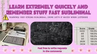 Limitless Mind Subliminal 💫 Learn Faster &bull; Remember Longer &bull; Focus Instantly. Warning:very strong!