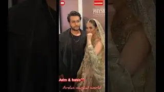 Asim & Hania💔 #viral #viralshots #shots #reels #100k #luxstyleaward #fashion #asimazhar #haniaamir