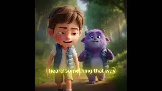 The Boy and the Purple Monster | A Forest Adventure Story