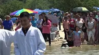 BAUTISMO  EN LAS AGUAS SABADO 22 DE JUNIO 2024