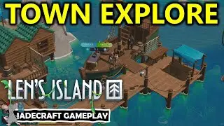 LEN'S ISLAND Gameplay - What Can You Do And Find In Pirate Town!