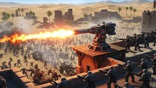 TSUNAMI of 6,000,000 Enemies vs T45 Shotgun & T-800! UEBS 2