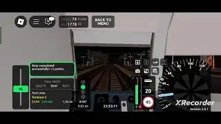 SCR: AirLink (Class 360/2): R057 (Leighton Stepford Road - Terminal 3): TIMELAPSE