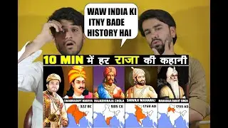 10 MINUTE म हर एक भरतय रजय क पर इतहस Every Indian Empire in 10 Mins AFGHAN REACTION@AFGHAN REACTors