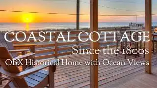 Historic Kitty Hawk Cottage with Ocean Views | Steps to the Beach | Coastal Cottage OBX