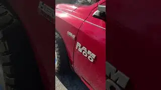 Straight pipe ram truck 5.7hemi #hemi #straightpipe #subscribe