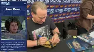 London Comic Con Winter November 2024 - Larry Zerner - Friday the 13th part 3 actor