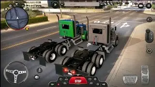 City truck driving game sim 3d | truck game | truck wala game | truck driver game | truck game 3d #6