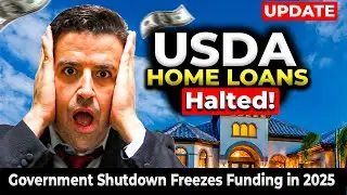 USDA Home Loans Halted in 2025 😱 What Borrowers Must Know