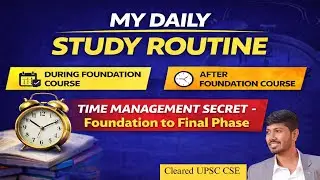 My Daily Study Routine | Tamil | Excellence IAS Academy