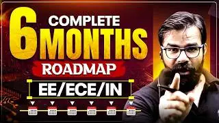 GATE 2027 : 6 Month Preparation Strategy for EE, ECE & IN – Full Roadmap
