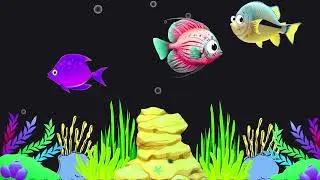 Mozart & Brahms Lullabies🐡Sleep Instantly in 3 Minutes💤Calming Fish Lullaby🐠Kids & Perents #114