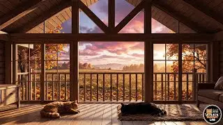 Quiet Autumn | Fall Ambience for Relaxing, Chilling, Reading & Sleep | Stress Relief