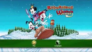 Animaniacs: Wakko's Wish (Typical Boring WB Menu)