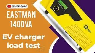 Eastman solar pro 1400va inverter load TEST #eastman #loadtesting #solar