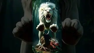 Lion And princess story #ai #viralvideo #animals #trending #youtubeshorts #lion #aivideo #aishorts