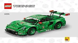 ⚙ LEGO instructions ⚙ Technic ⚙ 42224 ⚙ Porsche 911 GT3 R REXY AO Racing ⚙