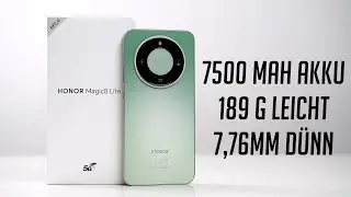 Akku-Revolution in der Mittelklasse: Honor Magic 8 Lite Unboxing & Erster Eindruck (Deutsch)