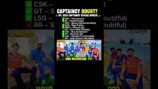 IPL 2026 Captaincy Status Update 🔥 | Big Changes Ahead? | As Per Reports 🏏#shortfeed