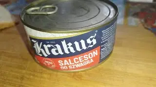 Zapasy na trudne czasy -Krakus-#salceson od szwagra.#jedzenie#pyszne #wieprzowina