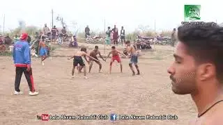 Lala Akram Kabaddi Club 41 vs Shnawar Kabaddi Club 43 60 KG