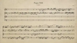 Fugue XXX - Newly Composed Fugue in Baroque Style | Organ Music | Score