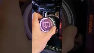 How to make your AIO Unique!🤯 #aio #liquidcooler #cpucooler