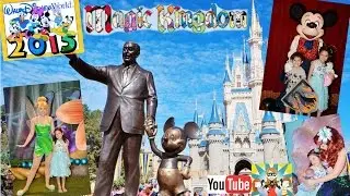Walt Disney World  Magic Kingdom  June 2015  Family vlog