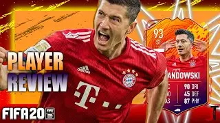 FIFA 20 HEADLINER LEWANDOWSKI 93 PLAYER REVIEW