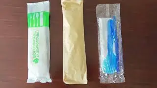 Full automative 5-in-1 cutlery packaging machine