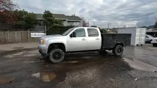 2013 GMC 2500HD 4X4 CREW CAB UTILITY TRUCK 1311