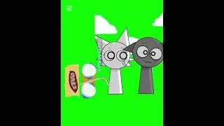 40 Likes Splaat Meets Wenda X Gray Sprunki Green Screen #logosdestroyed #incredibox #sprunki #roblox