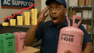 New R-454 Refrigerant Prices Are OUTRAGEOUS! America Wasn't Ready!  🧊 Katy AC Repair 🔥
