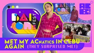 MET MY ACNATICS IN CEBU AGAIN! (THEY SURPRISED ME!) // AC Bonifacio
